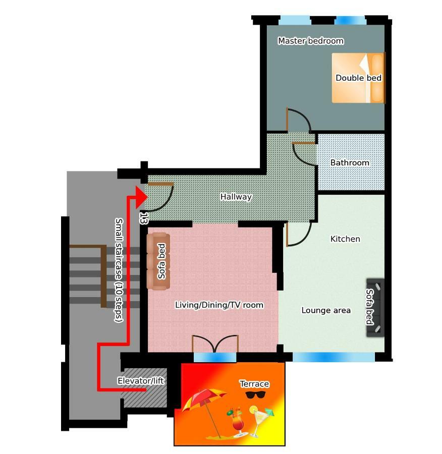 Апартаменты Walking Streets Penthouse! Щецин Экстерьер фото